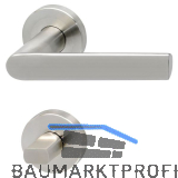 SOLIDO Dr�ckergarnitur DOVER - auf Rosette WC, 38 - 45, Edelstahl matt FH