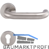 SOLIDO FH-Dr�ckergarnitur TALIN - auf Rosette PZ, 35 - 45, VK9, Edelstahl matt