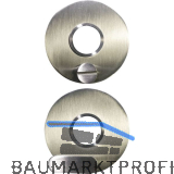 MARCHESI Solo Dr�ckerrosette - rund, innen Sperrknopf, au�en Not�ffner