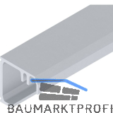 SOLIDO 100/HELM Montageprofil auf Ma� geschnitten L=6000 mm silber eloxiert