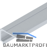 SOLIDO 100/HELM Montageschiene f�r Verblendung auf Ma� silber eloxiert