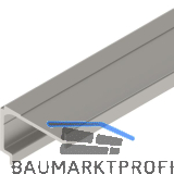 SOLIDO 100/HELM Montageschiene f�r Verblendung auf Ma� Edelstahl-Effekt