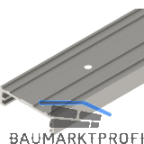 SOLIDO 100/HELM Befestigungsschiene WT Wandtasche auf Ma� Edelstahl-Effekt