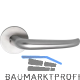 SOLIDO Dr�ckergarnitur BELFAST - ohne Schl�sselrosette, rund, Edelstahl