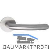 SOLIDO Dr�ckergarnitur HELSINKI - ohne Schl�sselrosette, rund, Edelstahl