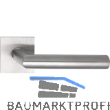 MARCHESI Dr�ckergarnitur NORWEGEN - ohne Schl�sselrosette, eckig, Edelstahl