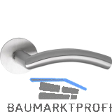 SOLIDO Dr�ckergarnitur OSLO - ohne Schl�sselrosette, rund, Edelstahl