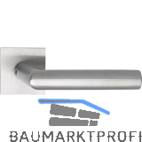 SOLIDO Dr�ckergarnitur VADUZ - ohne Schl�sselrosette, eckig, Edelstahl