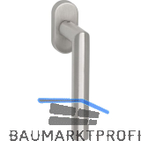 MARCHESI Fenstergriff Gehrung Lochteil lose, VK 7 x 35 mm, Edelstahl matt