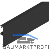 SOLIDO 100/HELM Blende H/G H-75 mm L=6000 mm auf Ma� schwarz matt