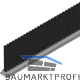 SOLIDO 100/HELM B�rste 17mm zu Blende H/G u. Anschlagkasten Glas auf Ma� schwarz