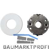 HEWI Dr�ckerrosetten 305.20R - Polyamid, lichtgrau