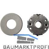 HEWI Dr�ckerrosetten innen 305.20R - Polyamid, felsgrau