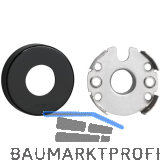 HEWI Dr�ckerrosetten innen 305.20R - Polyamid, tiefschwarz