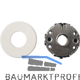 HEWI Dr�ckerrosetten 305.23R - Polyamid, reinwei�
