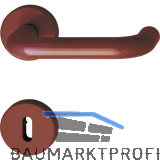 Dr�ckergarnitur 111.20 R - auf Rosette BB, 38 - 48, rubinrot