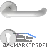 FH-Dr�ckergarnitur111.20 R FH - auf Rosette PZ, lichtgrau