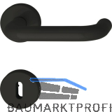 Dr�ckergarnitur 111.23 R - auf Rosette BB, 38 - 48, tiefschwarz