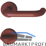 Dr�ckergarnitur 111.23 R - auf Rosette WC, 38 - 48, rubinrot