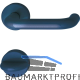 Dr�ckergarnitur 111.23 R - auf Rosette WC, 38 - 48, stahlblau