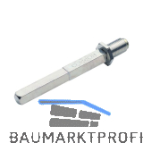 HOPPE Vierkantstift f�r Knopf/Dr�cker, 8/8,5 mm abgesetzt, T�rst�rke 60-70 mm