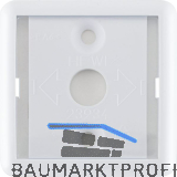 HEWI Symboltr�ger f�r Piktogramme 5 St�ck, signalwei�