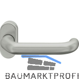 FSB FH-Rahment�rdr�cker 06 1146 Standfl�gel Rosette oval Aluminium silber