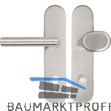 SH-Wechselgarnitur GEHRUNG -auf Schild PZ92, mit Kzs., Edelstahl