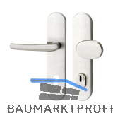 SH-Wechselgarnitur BR�NN-auf Schild PZ88, mit Kzs., Edelstahl