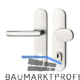 SH-Wechselgarnitur RIGA-auf Schild PZ92, mit Kzs., Edelstahl