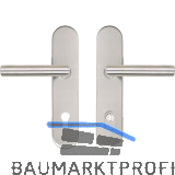 SH-Dr�ckergarnitur GEHRUNG - auf Schild PZ88, mit Kzs., Edelstahl, RC2