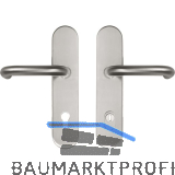 SH-Dr�ckergarnitur HARMONIE - auf Schild PZ88, mit Kzs., Edelstahl, RC2