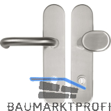 SH- Wechselgarnitur HARMONIE - auf Schild PZ88, mit Kzs., Edelstahl, RC2