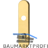 MARCHESI Sicherheits Langschild f�r Knopf PZ92, mK.-16 mm, Edst.-PVD