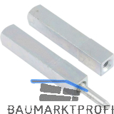 Dr�ckerstift GEOS 247V geteilt, LI 50 x LA 50, VK: 8,5/9/8,5 mm, Stahl verzinkt