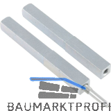 Dr�ckerstift GEOS 247V geteilt, LI 80 x LA 80, VK: 8,5/9/8,5 mm, Stahl verzinkt