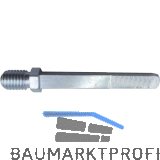 Wechselstift Nr. 4/3, M12, 90 mm, Achsialbohrung, VK: 8,5/8, blau verzinkt