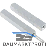 Dr�ckerstift GEOS 247V geteilt, LI 60 x LA 60, VK: 8,5/9/8,5 mm, Stahl verzinkt