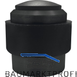 MARCHESI Boden- und Wandt�rpuffer, Gummi schwarz � 35 mm, schwarz