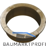 Dr�ckerf�hrung 18 mm, Kunststoff braun