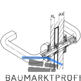 Dr�ckerstift geteilt 72.3 R - VK 9 mm, 29, 1-39 x 39, 1-49 mm, Stahl verzinkt