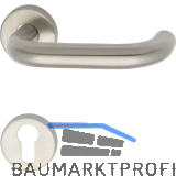 FH-Dr�ckergarnitur GEOS 1754/D6K auf Rosette PZ,TS wahlweise,VK 9, Edelstahl