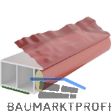 EXTE I-Deckleiste 15/80 mit integriertem illmod I-Schaum, selbstklebend