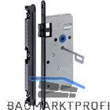 DORMAKABA Magnetfallenschloss Solo mit verstellbarem Schlie�blech,schwarz matt