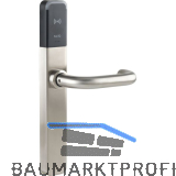 SALTO Langschildbeschlag XS4 One EM750U, VK 8 mm, IP53,TS 38-60mm, Edelstahl