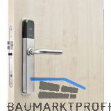 SALTO Langschildbeschlag XS4 One DIN-RO EM750UFH VK 9 mm TS 75-90 mm Edelstahl