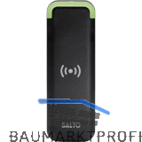 SALTO Wandleser Mifare XS4 2.0 schmal, 100 x 34,5 x 15 mm, Kunststoff schwarz