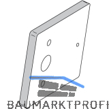 SALTO Distanzplatte f�r Schrankschloss XS4-Locker