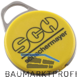 SALTO RFID-Schl�sselanh�nger LOXX s slim MIFARE DESFire EV3 8 kB gelb SCH-Logo