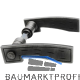 SCH�SSWENDER Dr�ckerpaar ELGA, Ansatz 18 mm, schwarz passiviert